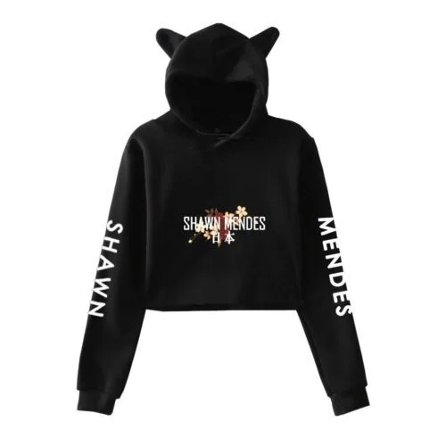 Shawn Mendes Cropped Hoodie #1