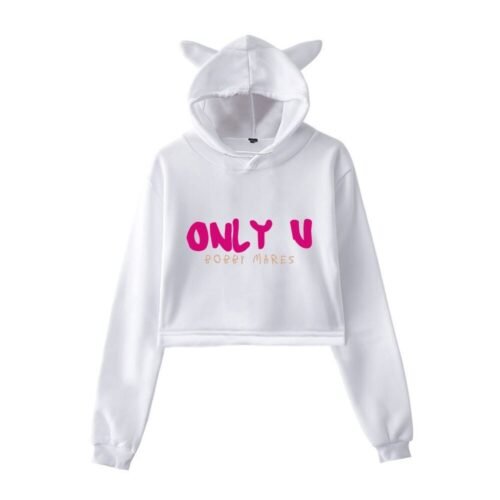 Bobby Mares Cropped Hoodie #5