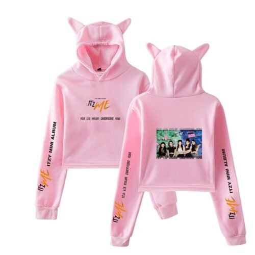 Itzy Cropped Hoodie “ItzMe” #2