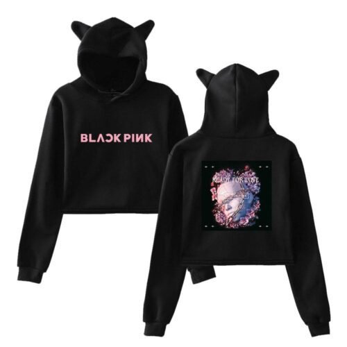 Blackpink Ready for Love Cropped Hoodie #1