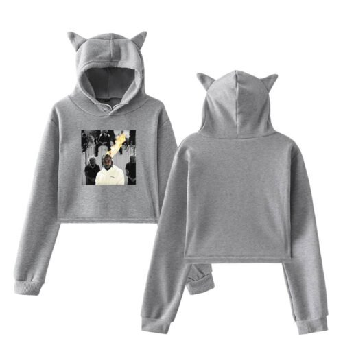 Kendrick Lamar Cropped Hoodie #19