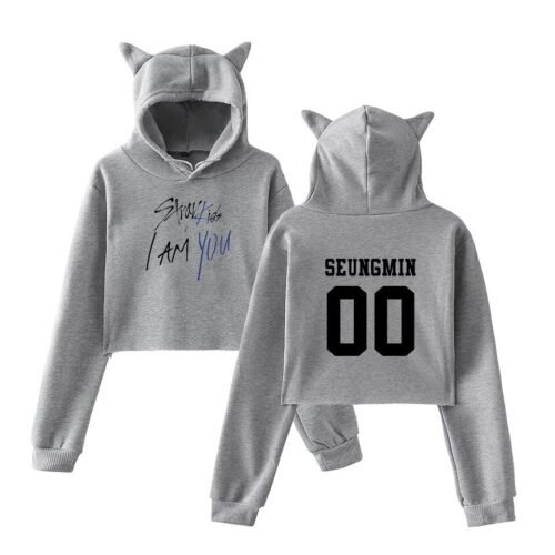 Stray Kids Cropped Hoodie #1