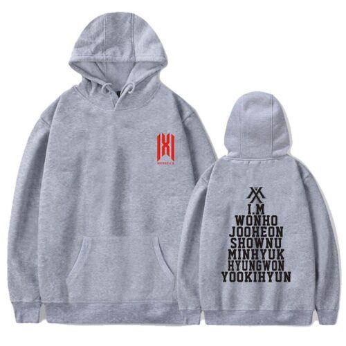 MonstaX Grey Hoodie