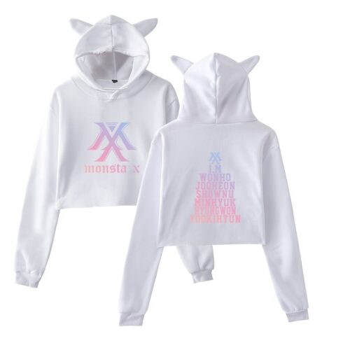 Monsta X Cropped Hoodie #2