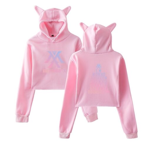 Monsta X Cropped Hoodie #4