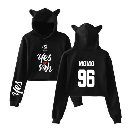 Twice – Cropped Hoodie #1