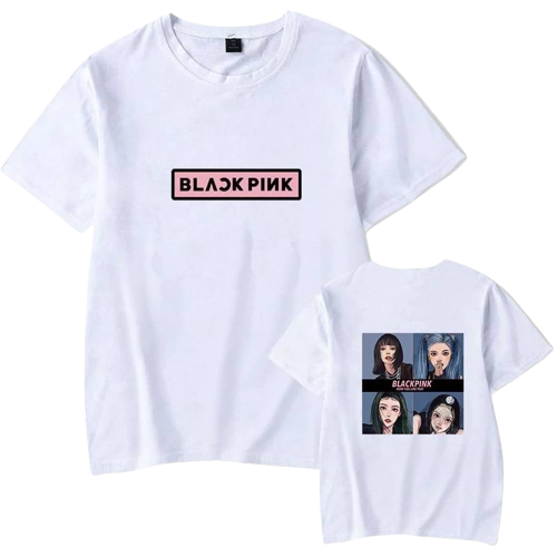Blackpink Summer Pack: T-Shirt + T-Shirt + FREE Socks & Keychain