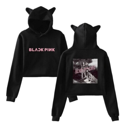 Blackpink Ready for Love Cropped Hoodie #2