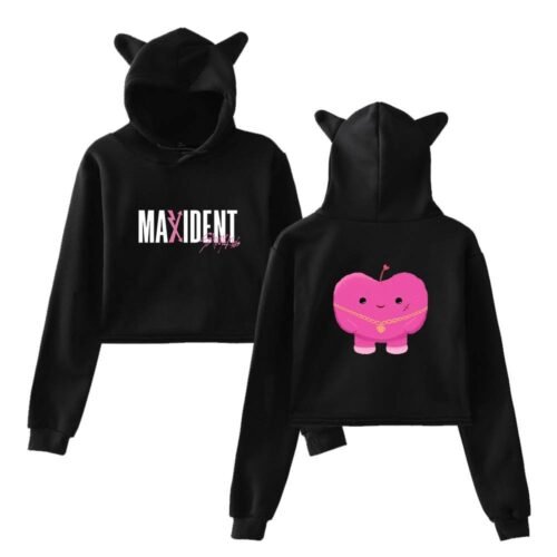 Stray Kids Maxident Cropped Hoodie #4