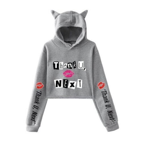 Ariana Grande Cropped Hoodie #14