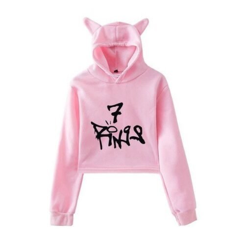 Ariana Grande Cropped Hoodie #16