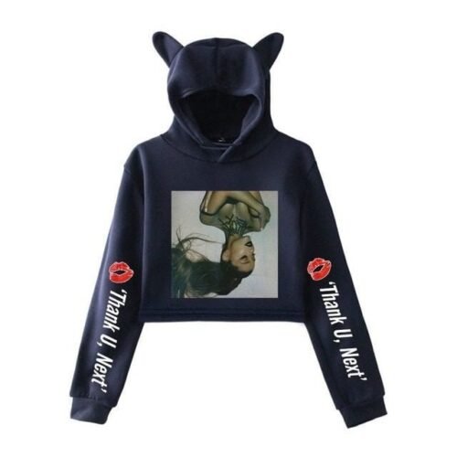 Ariana Grande Cropped Hoodie #4