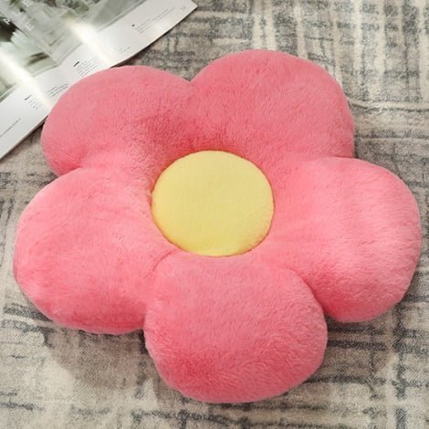 Plush Flower Pillow #1 (P8)