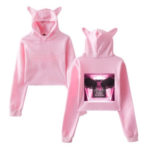 Blackpink How You Like That Cropped Hoodie #6