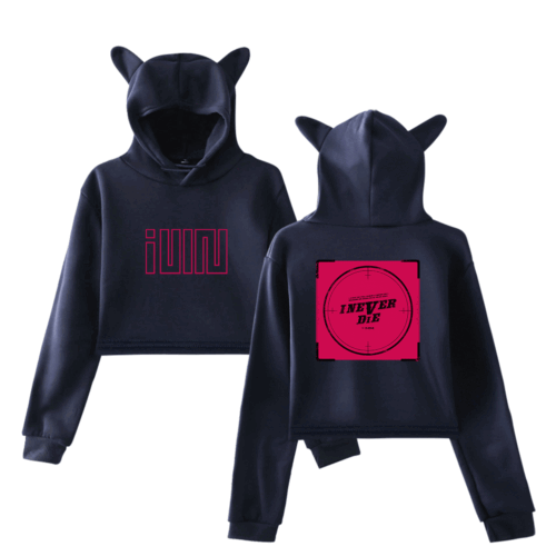 Gidle I Never Die Cropped Hoodie (G)I-DLE #4