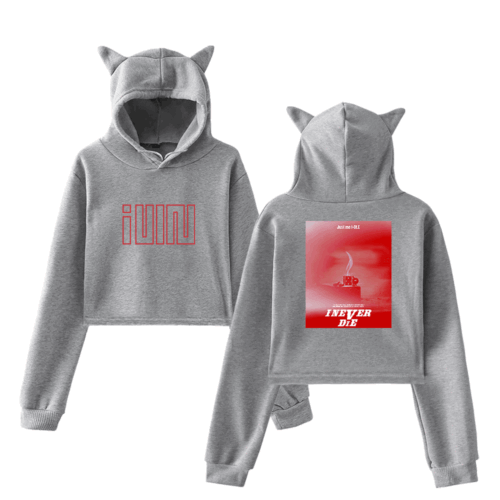 Gidle I Never Die Cropped Hoodie (G)I-DLE #5