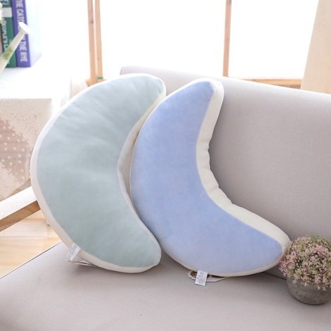 Plush Moon Pillow #1 (P55)