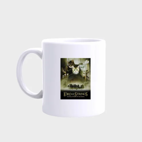 Lord of the Rings Cat Mug #1