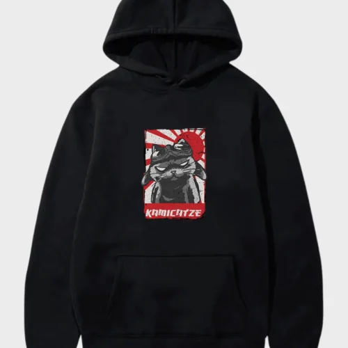 Kamikaze Cat Hoodie #1