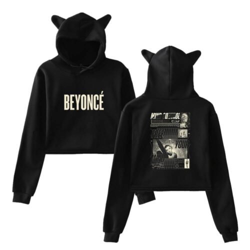 Beyonce Cropped Hoodie #8