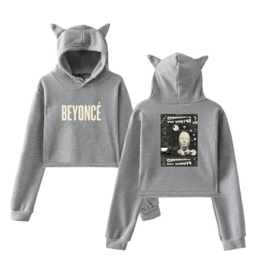 Beyonce Cropped Hoodie #7