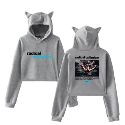 Dua Lipa Cropped Hoodie #6