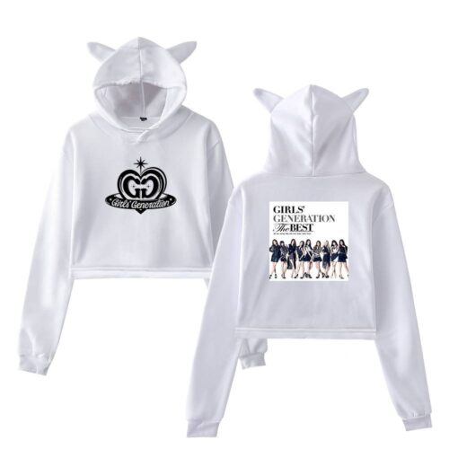 Girls’ Generation Cropped Hoodie #1