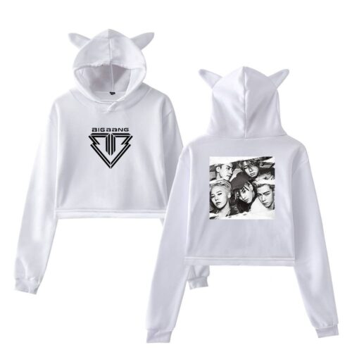 Big Bang Cropped Hoodie #1